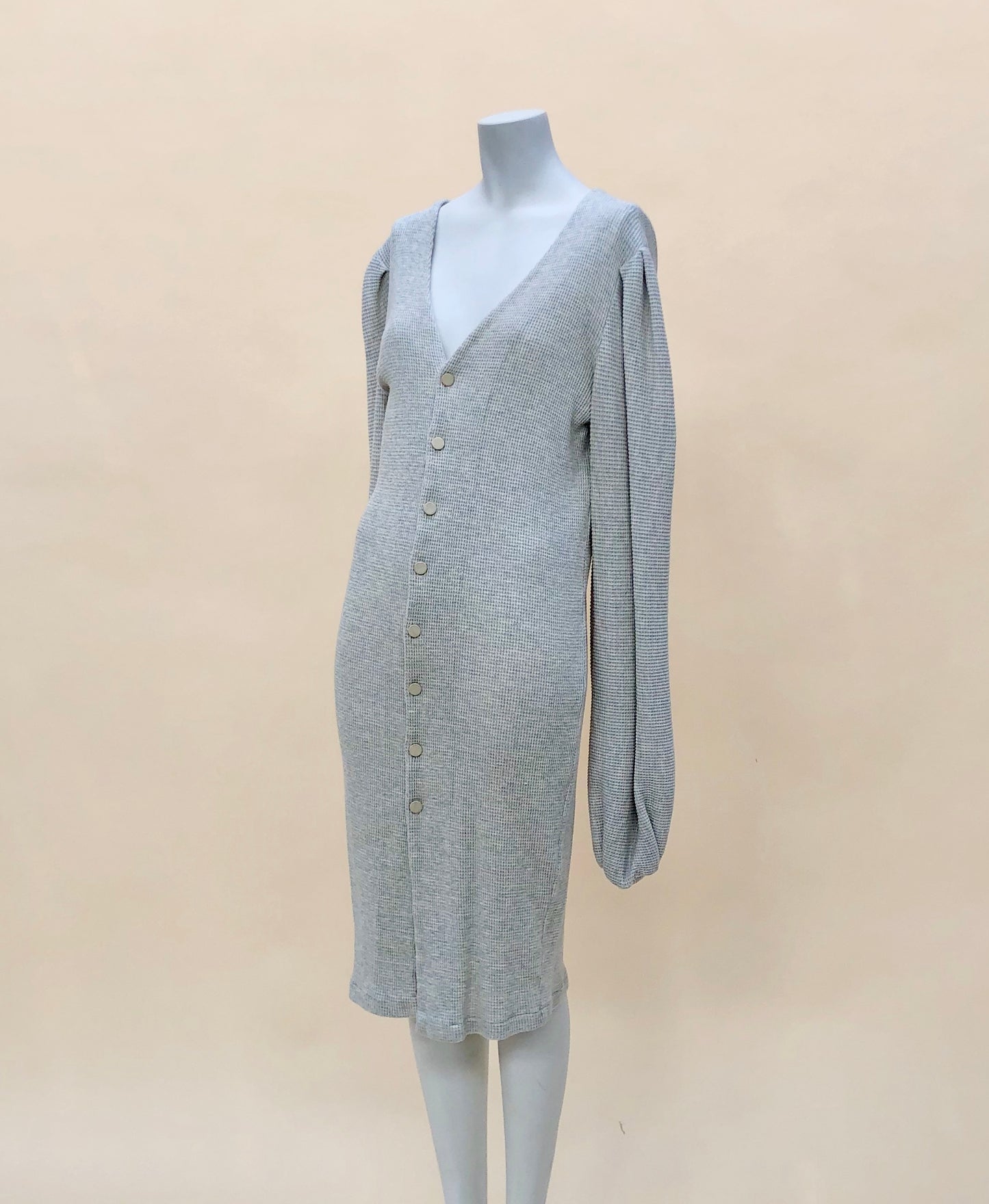 Waffle Cardigan Dress