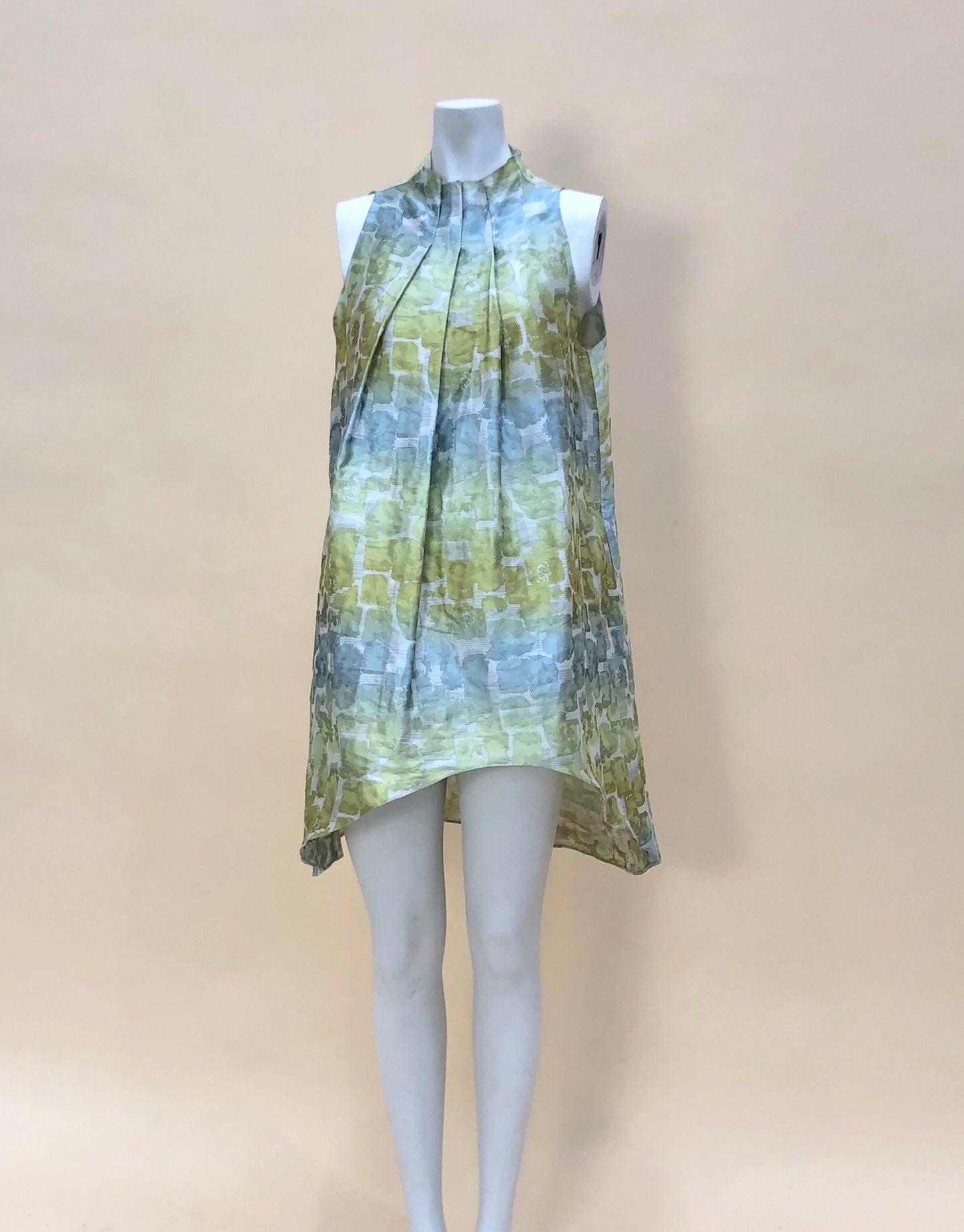 Abstract Print Dress