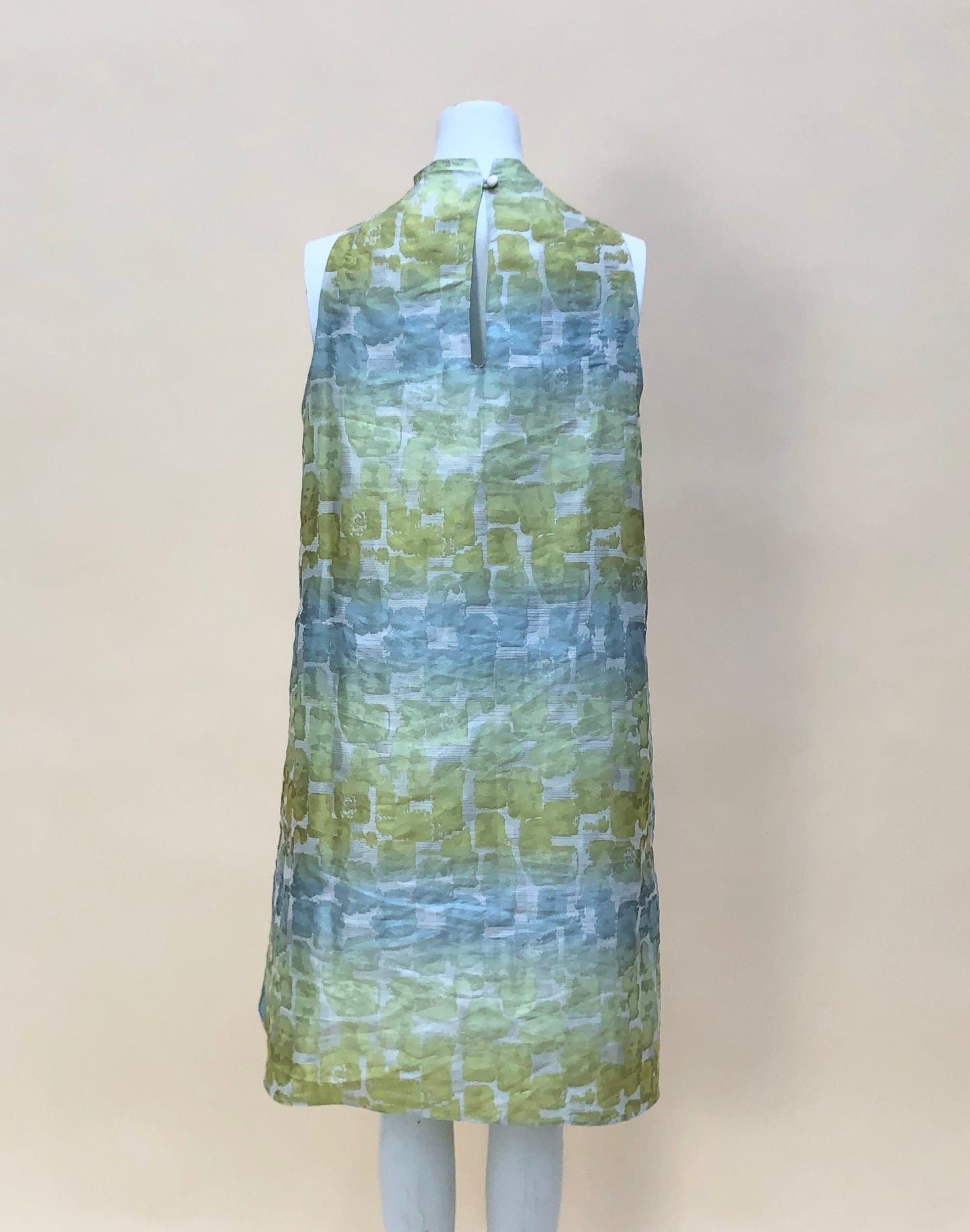 Abstract Print Dress