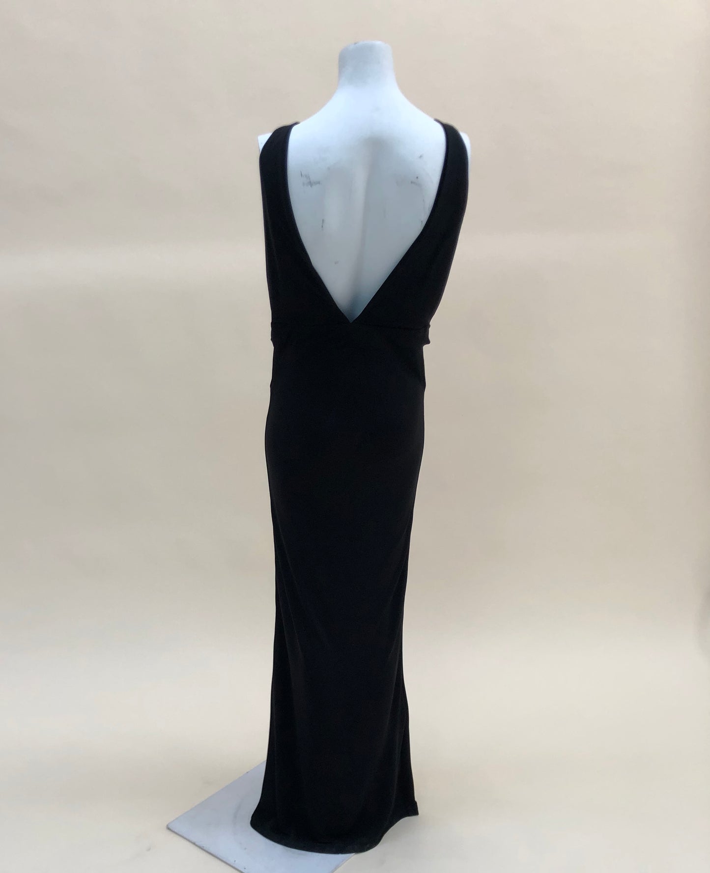 Black Jersey Gown