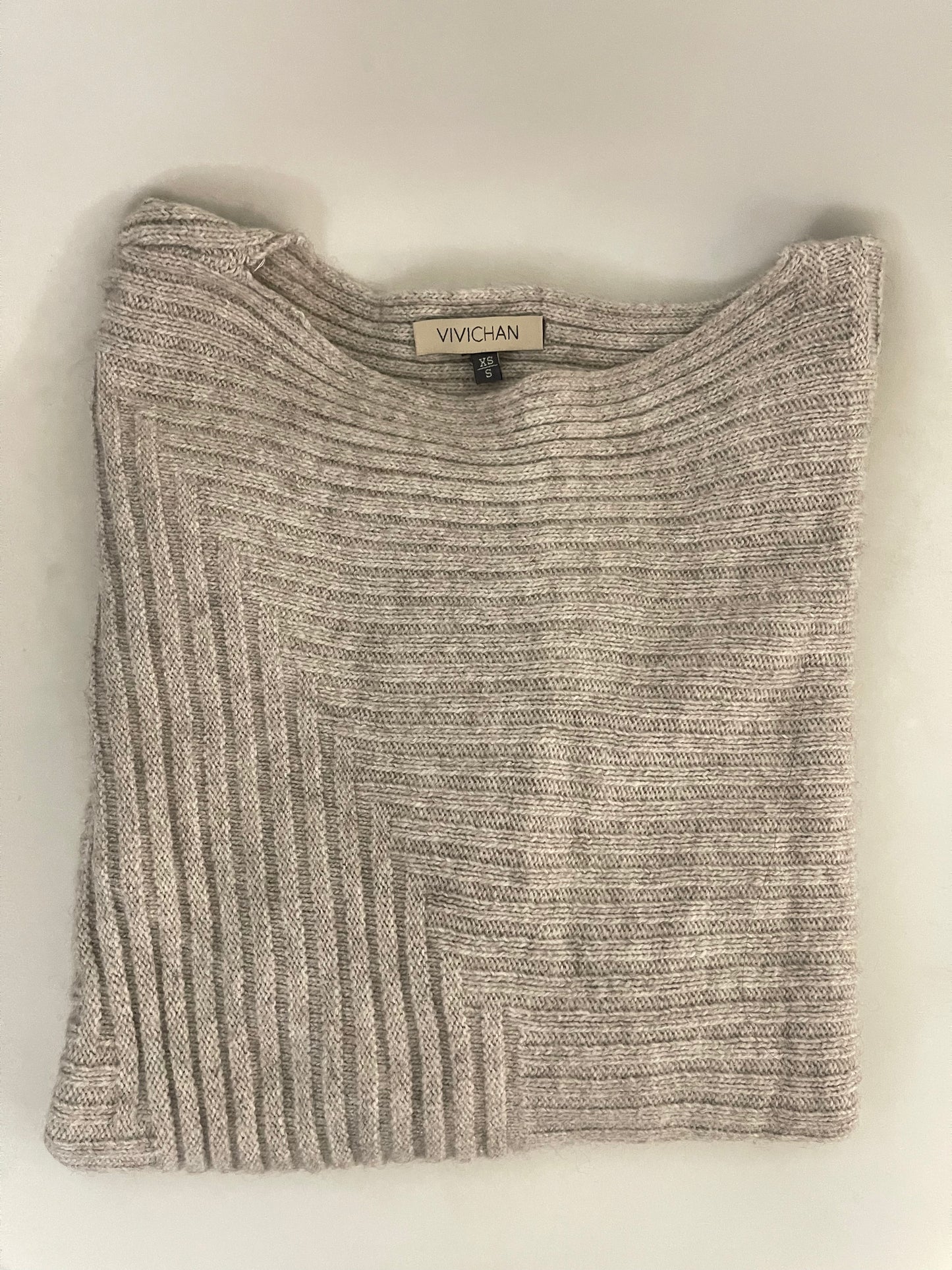 VIVICHAN | Wool Cape Sweater