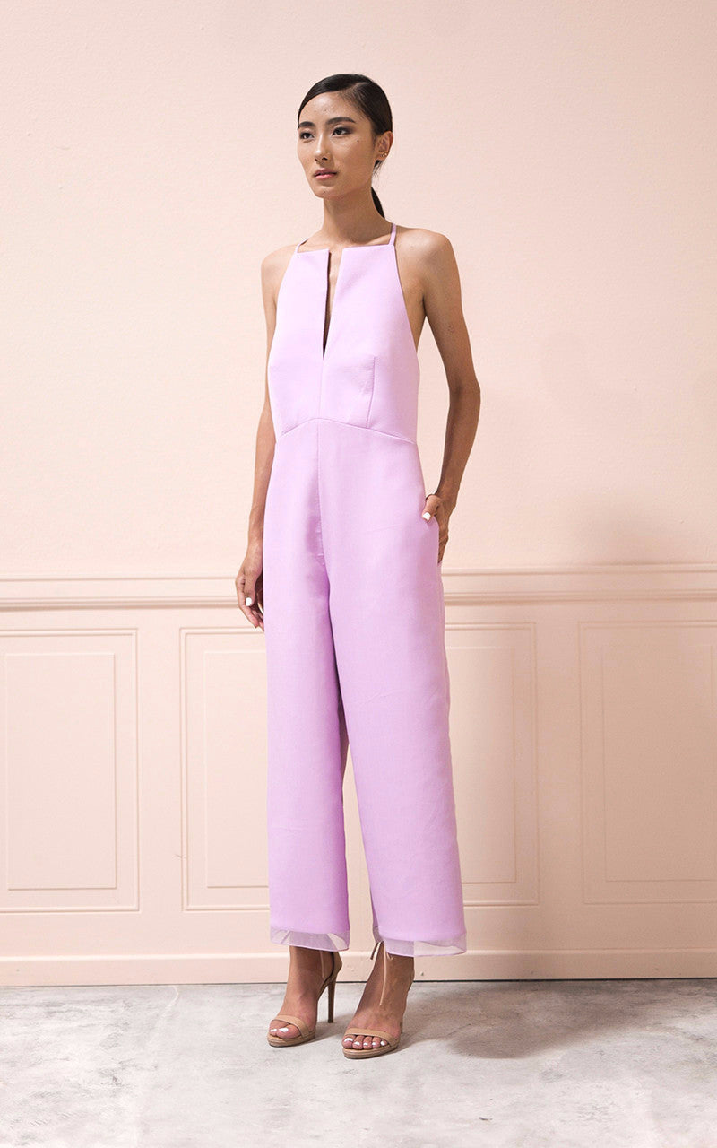 Theresa Jumpsuit in Lilac