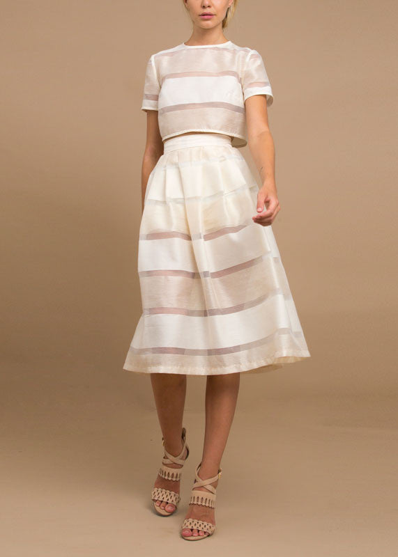 SALE | Rosie Skort in Champagne