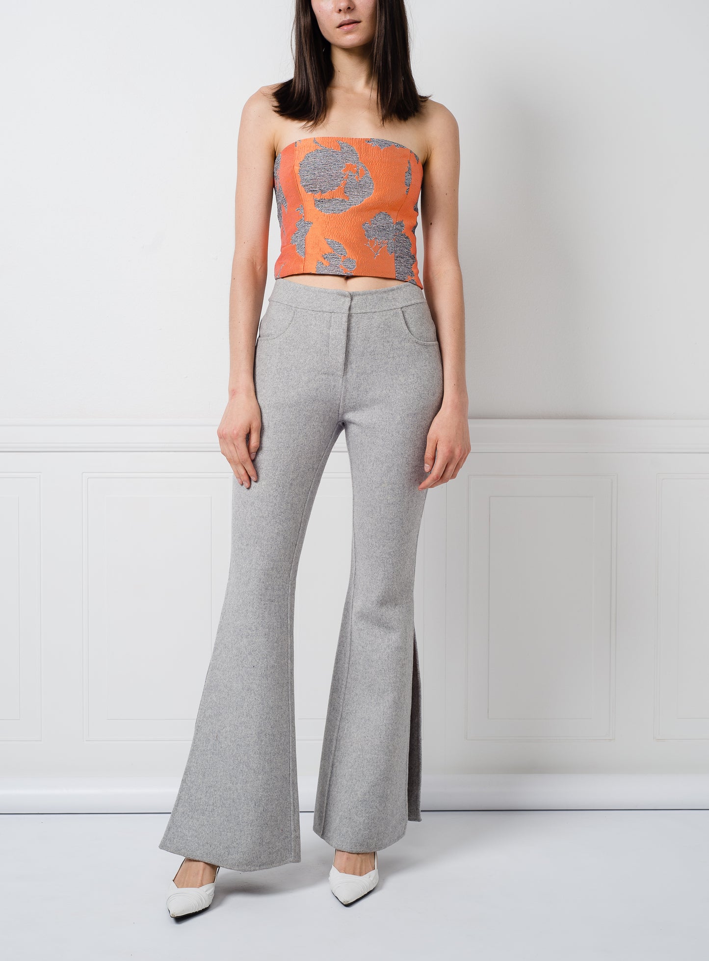 SALE | Amara Top in Orange Floral