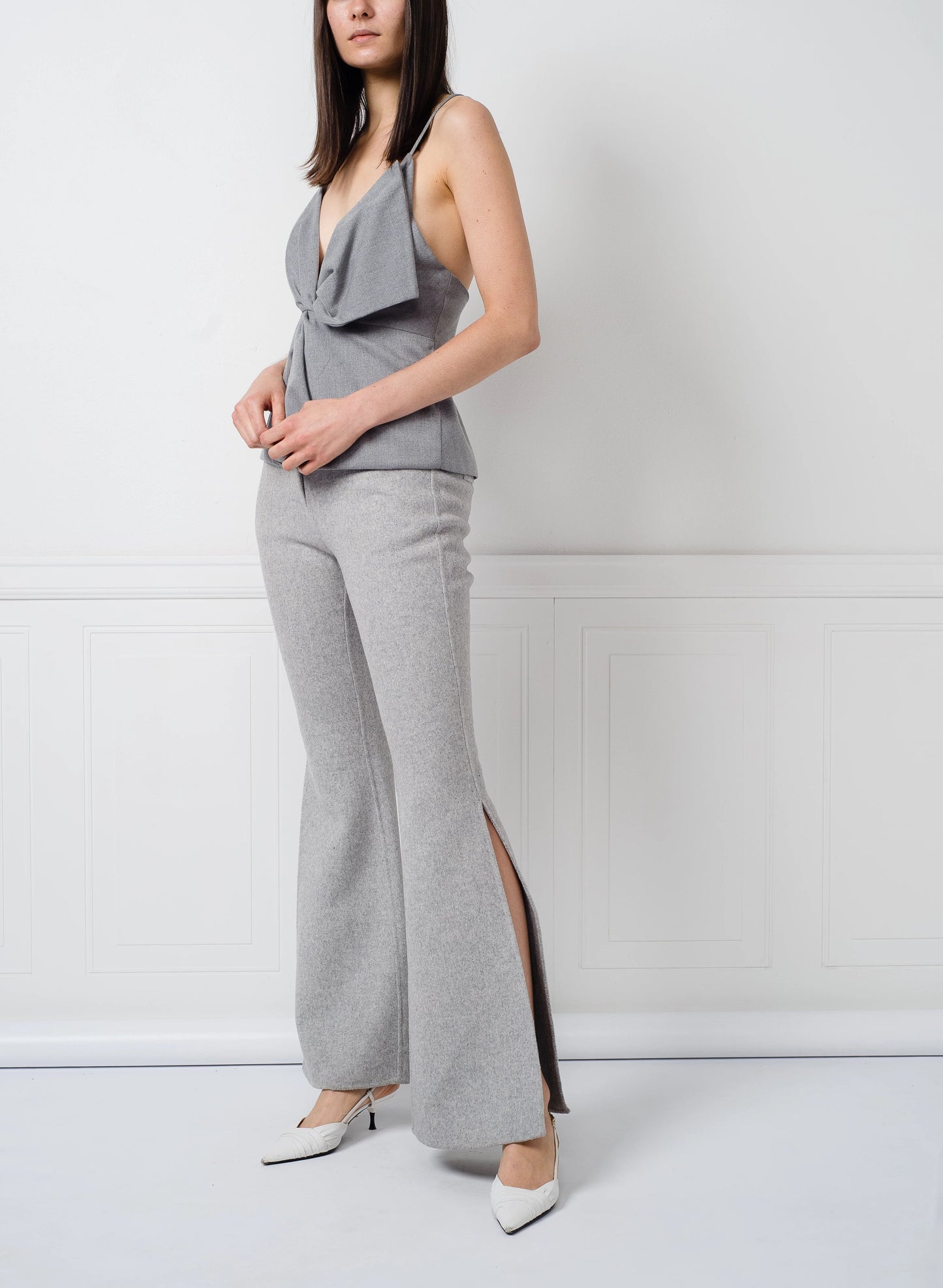SALE | Soraya Top in Steel