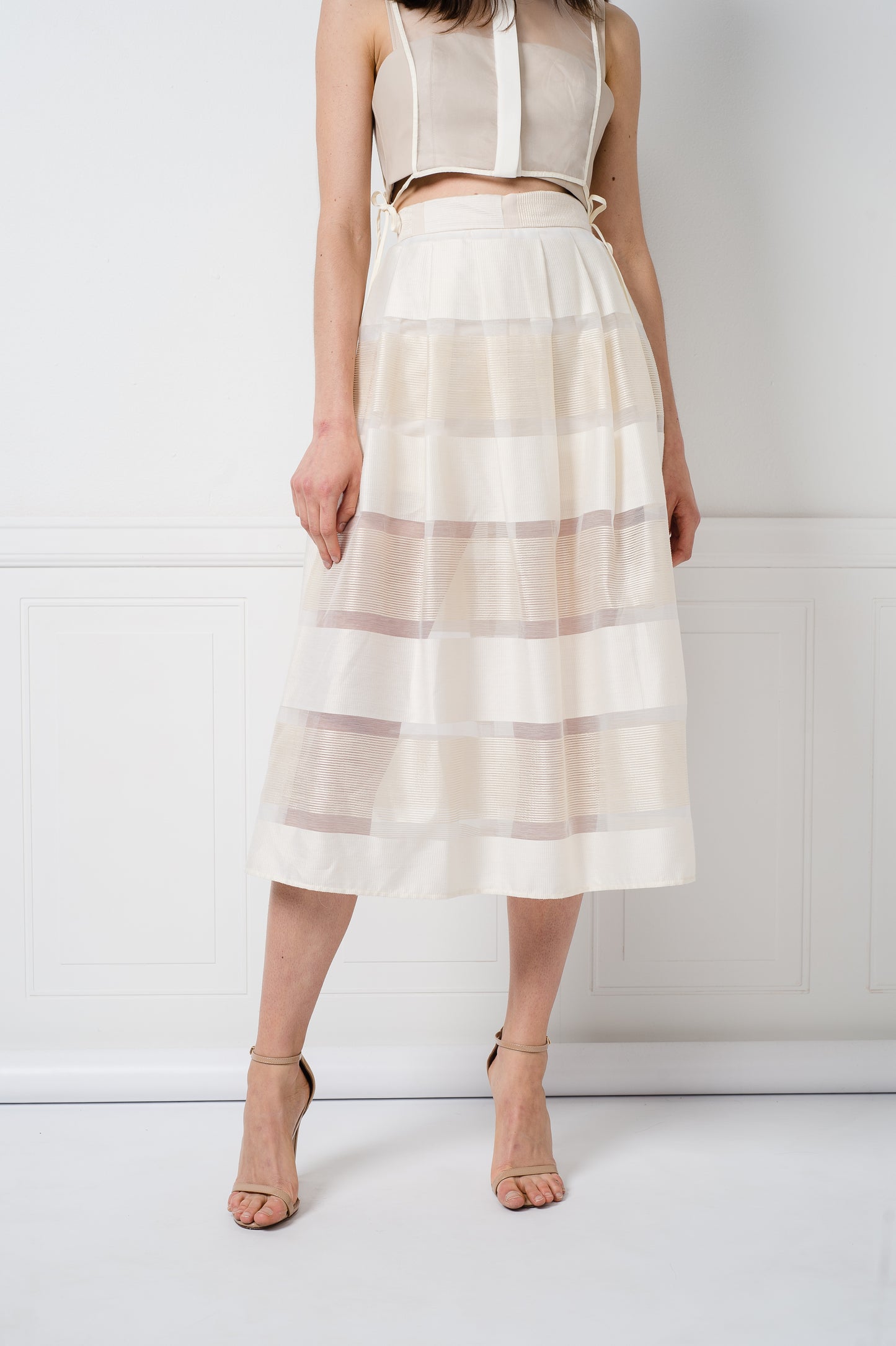 SALE | Rosie Skort in Champagne