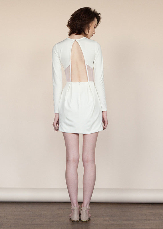 Alena Dress in White