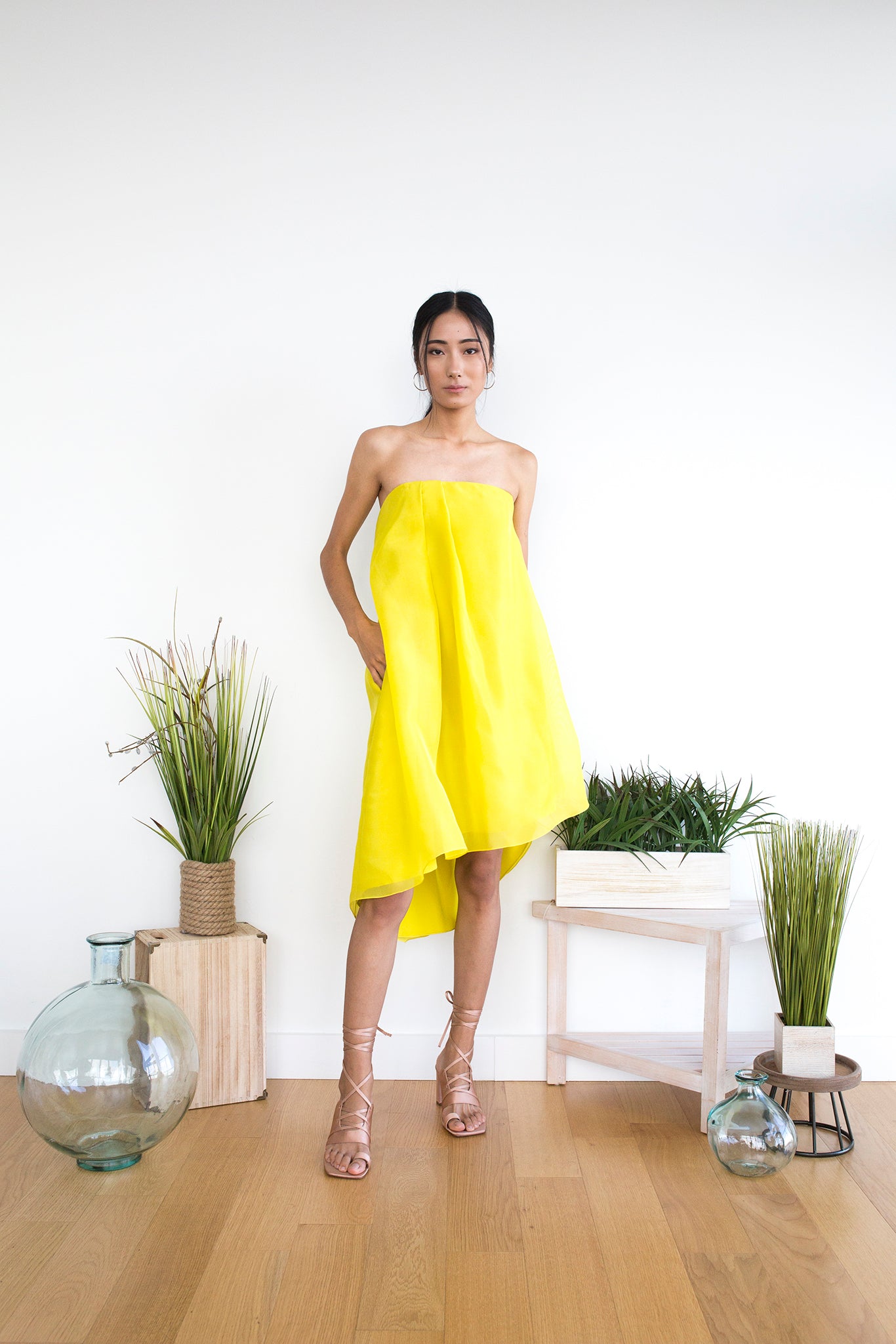 Swanson Dress in Citrine