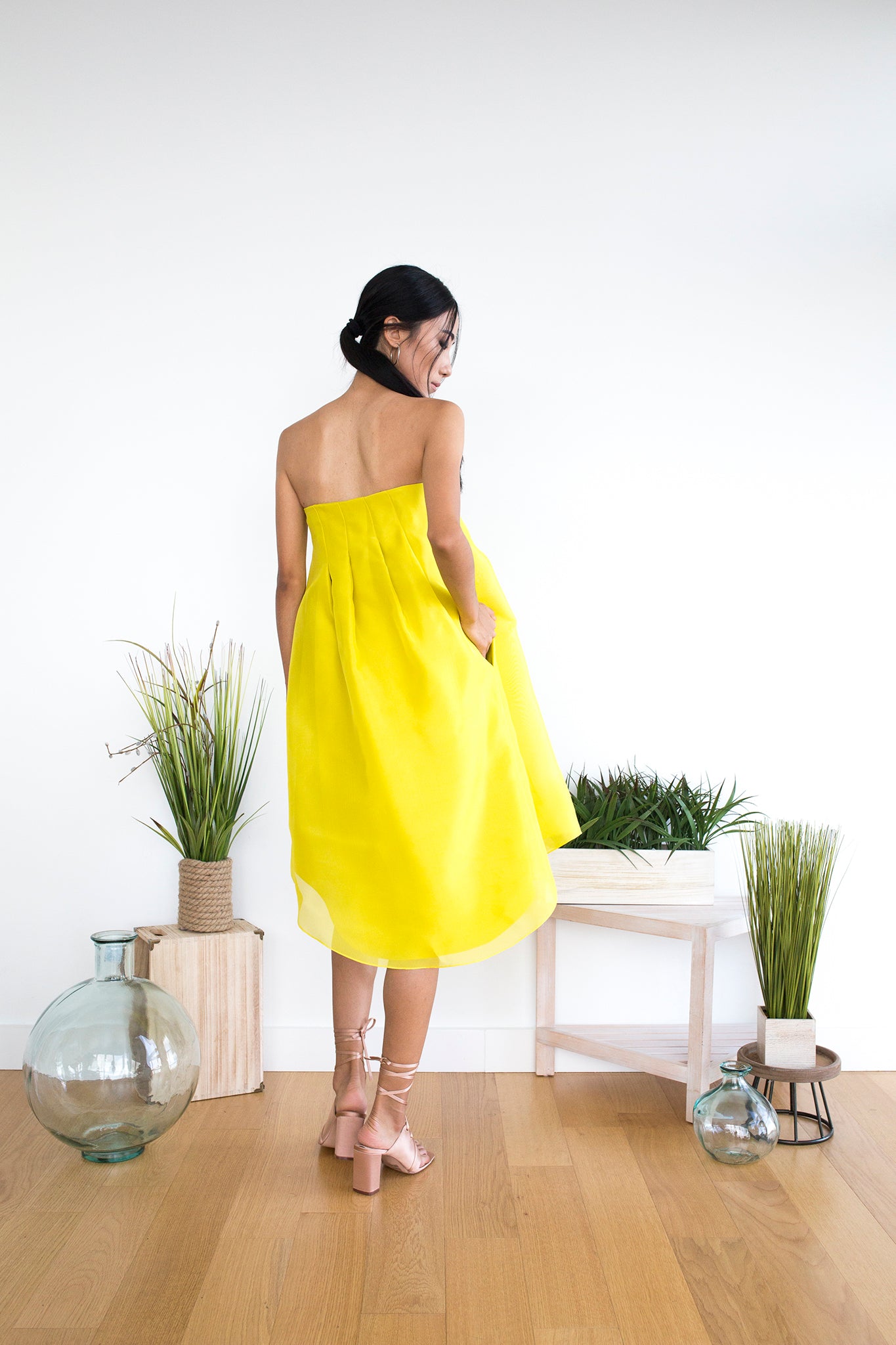 Swanson Dress in Citrine