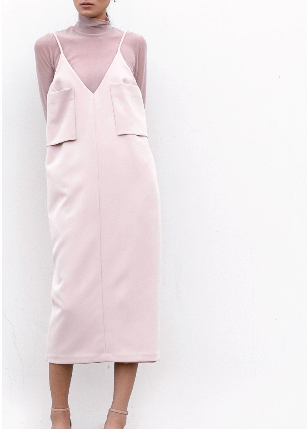 Lily Dress in Rosé