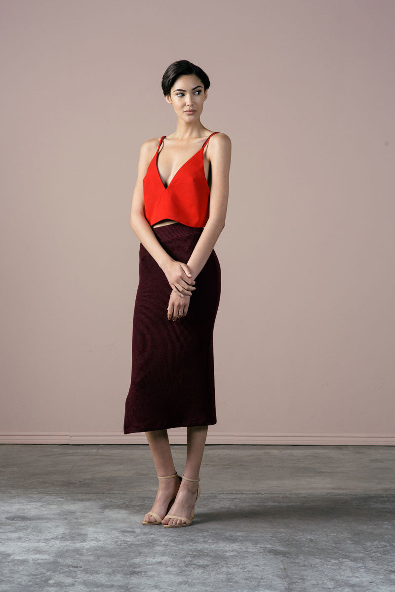 Winston Top in Merlot
