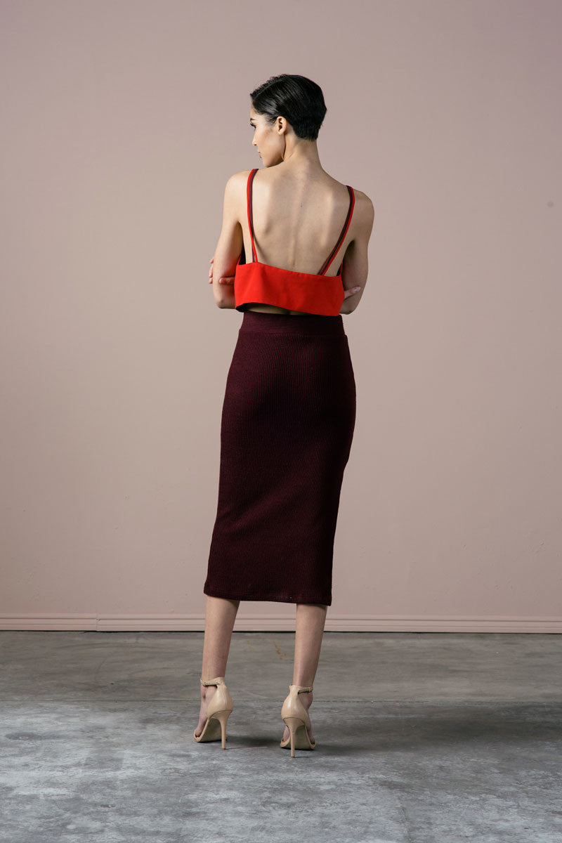 Winston Top in Merlot