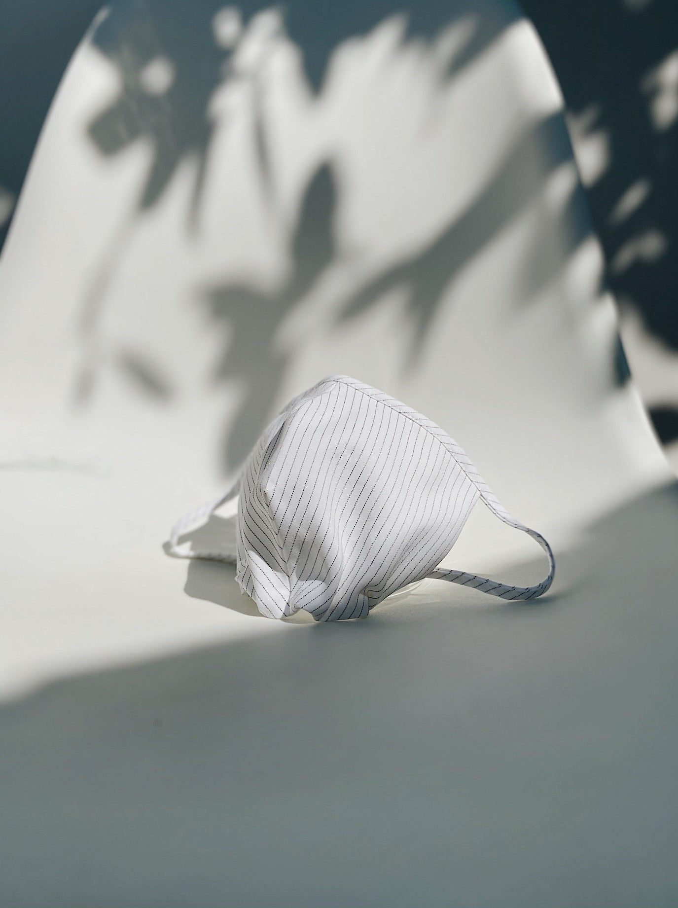White Pinstripe