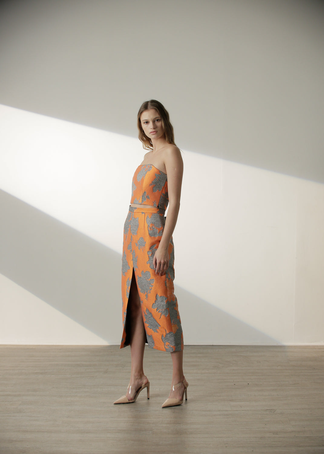 SALE | Amara Top in Orange Floral