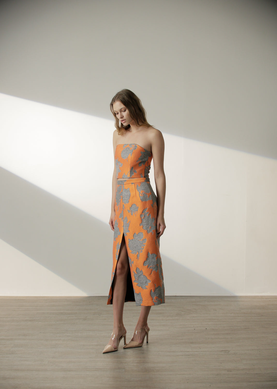 SALE | Mary Skirt in Orange Floral