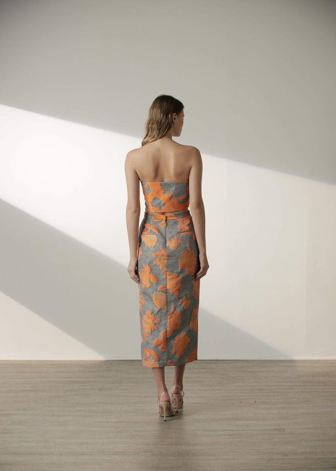 SALE | Amara Top in Orange Floral