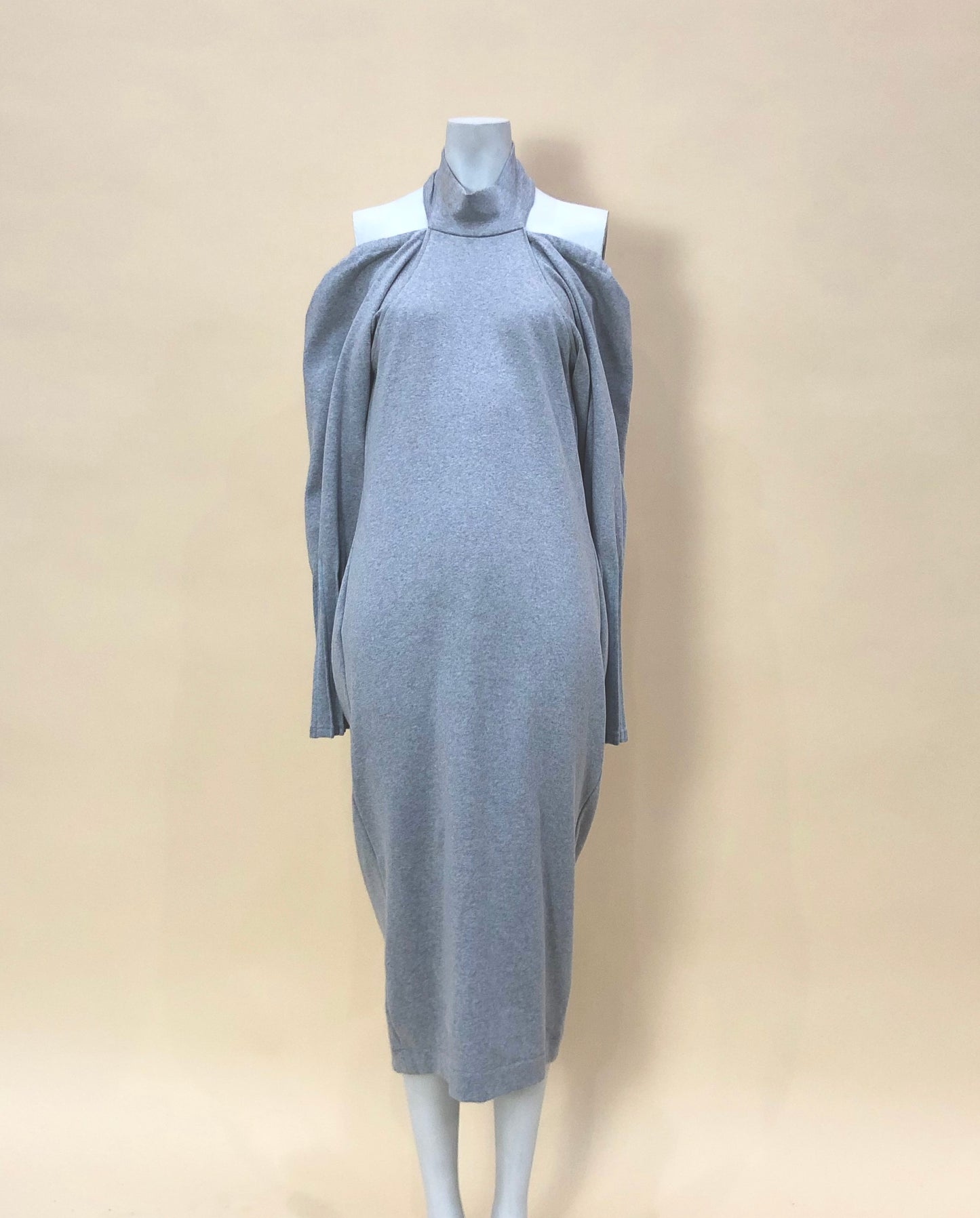 Turtleneck Jersey Dress