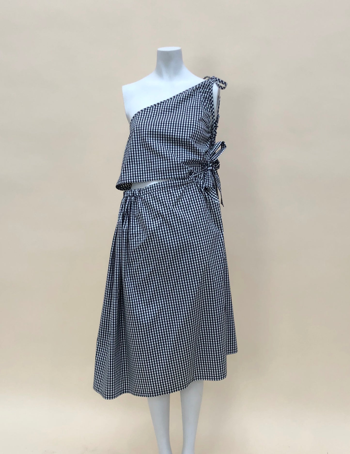 Gingham Cotton Dress