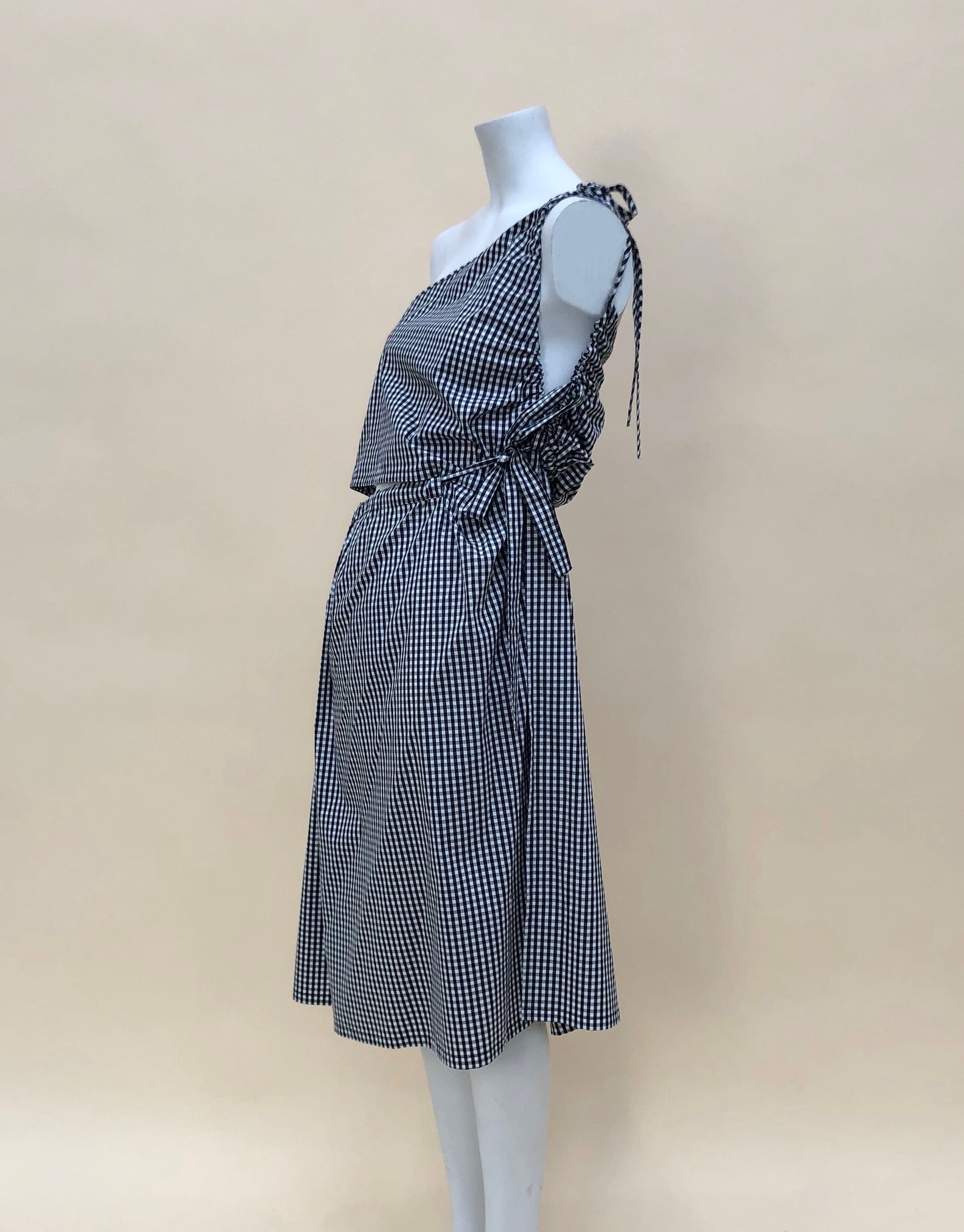 Gingham Cotton Dress