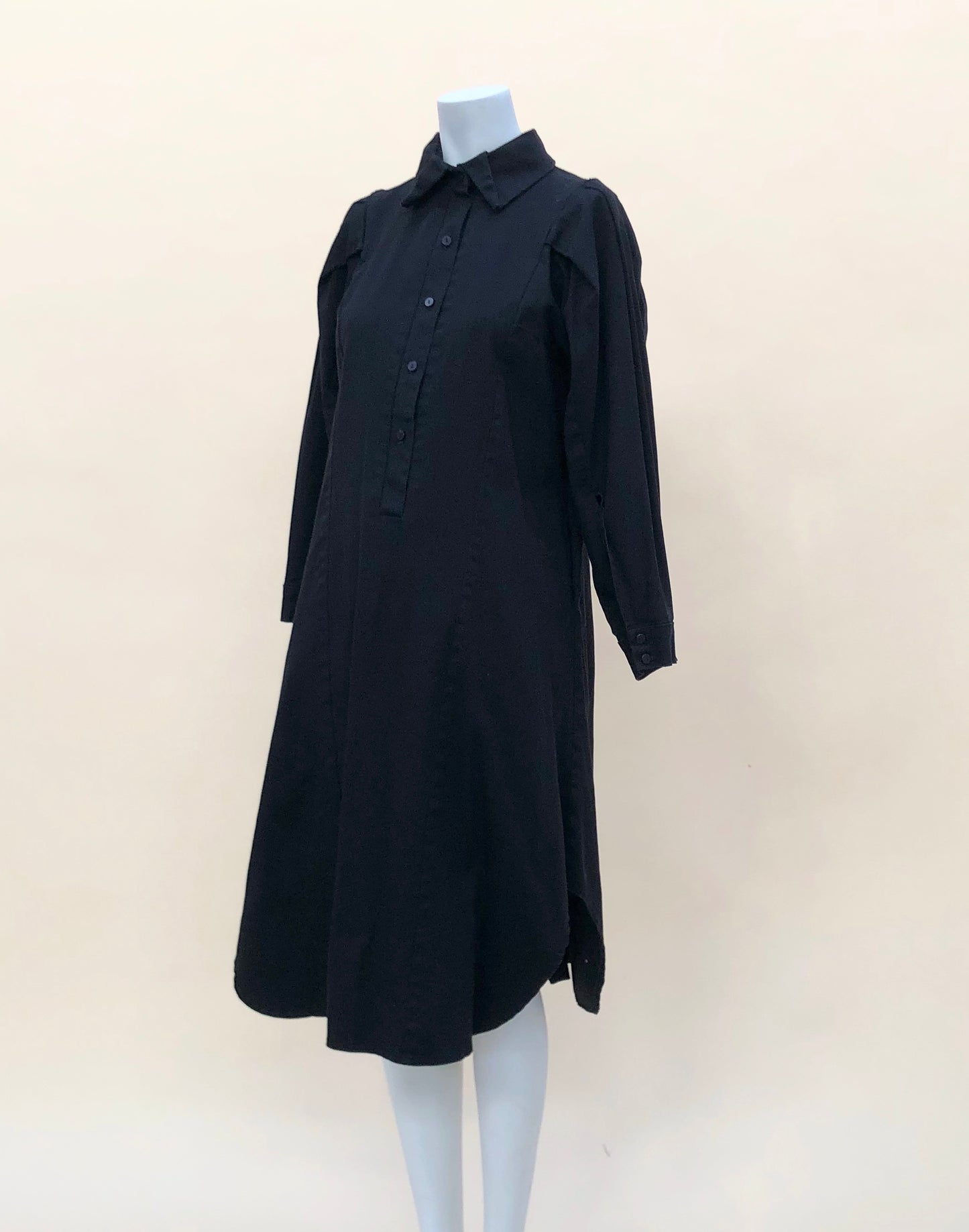 Black Shirt Dress