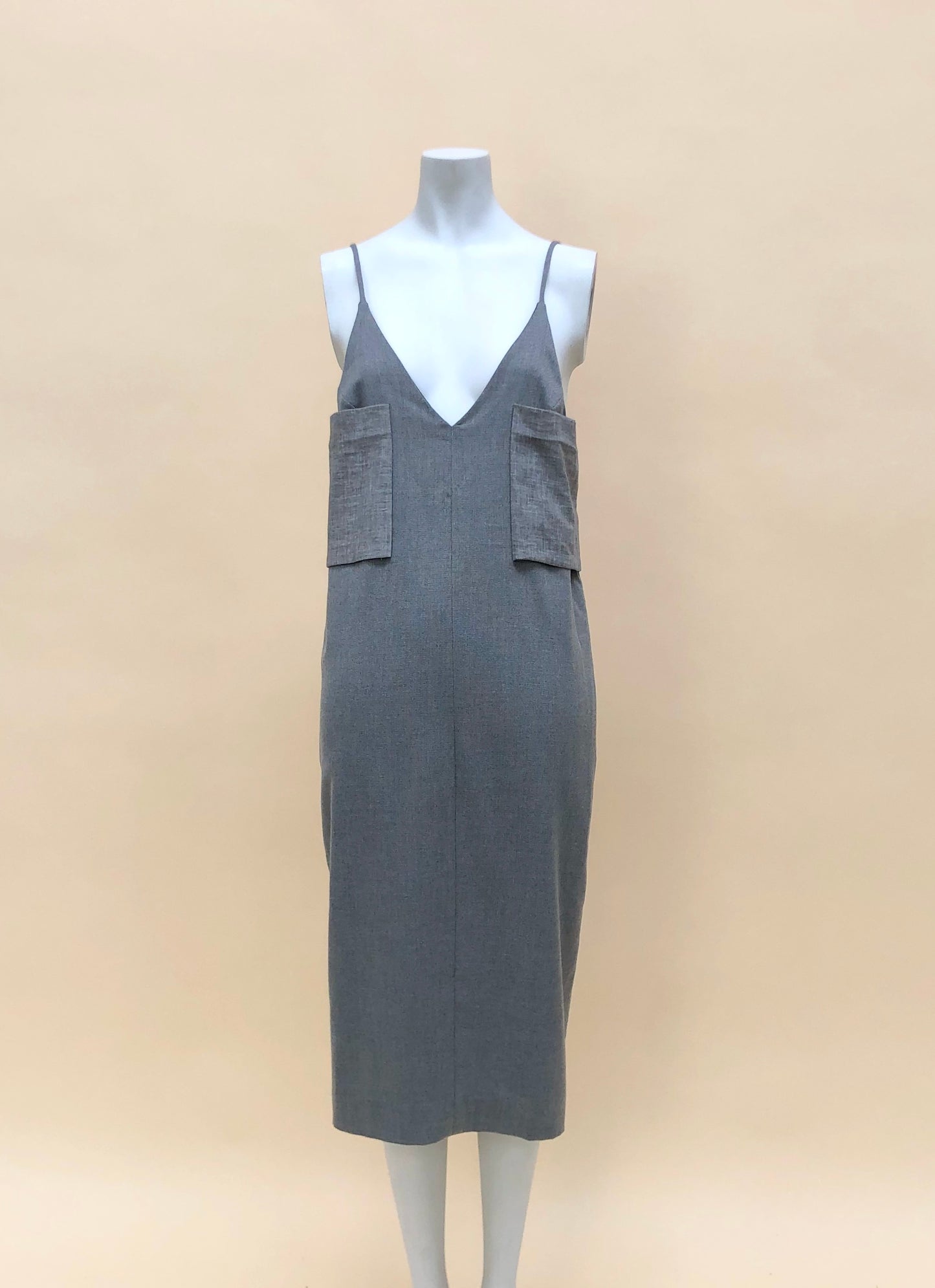 Grey Slip Dress