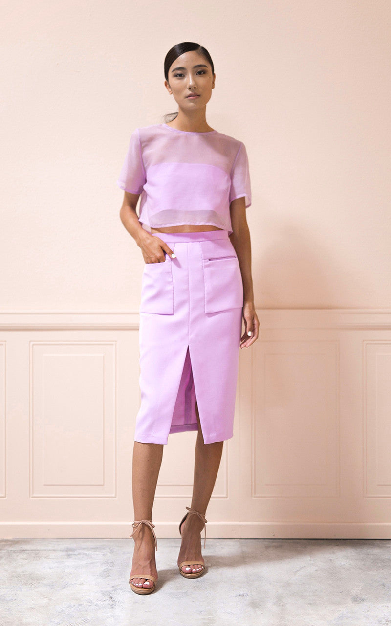 Olivia Skirt in Lilac