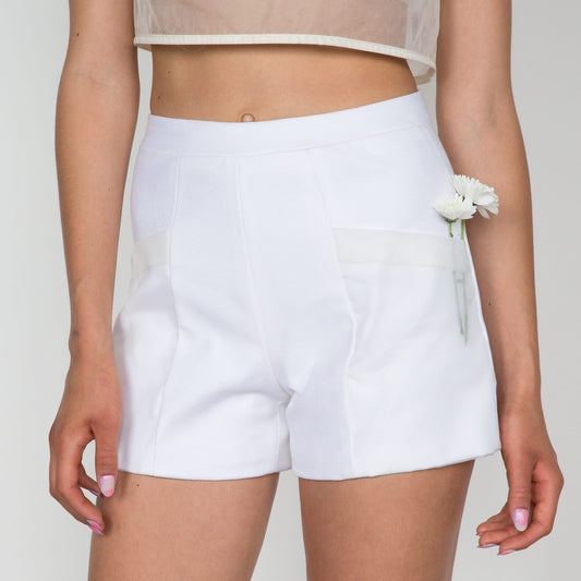 Britt Shorts in White