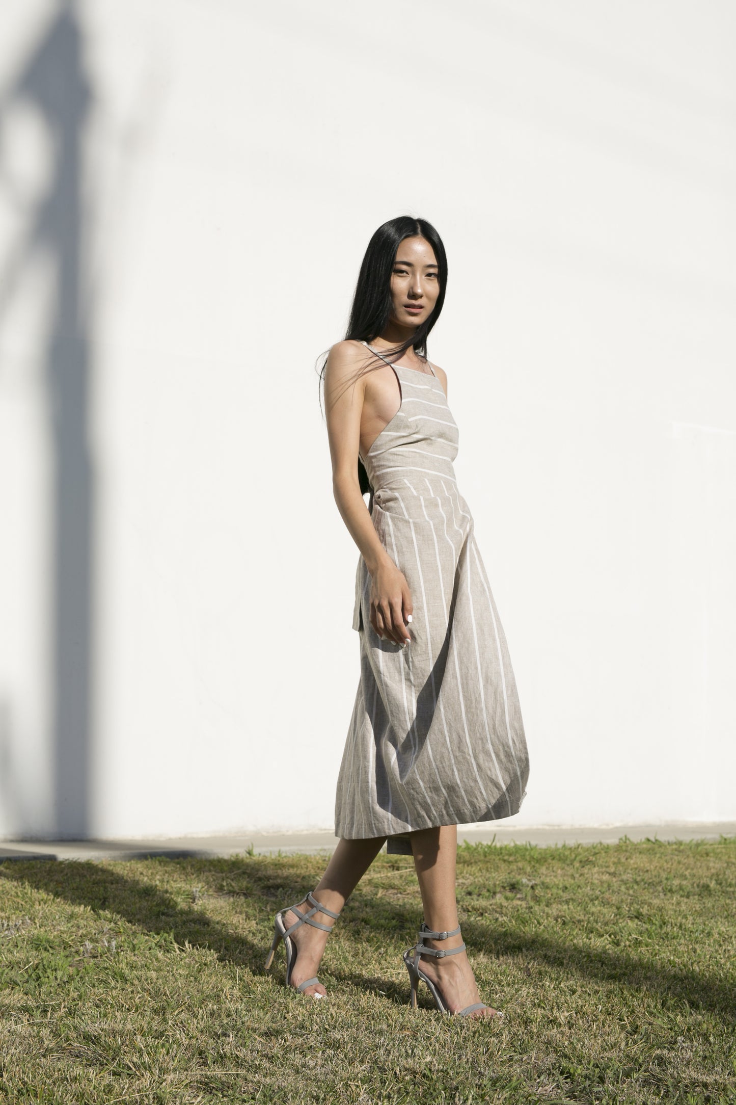 Sazan Dress in Natural