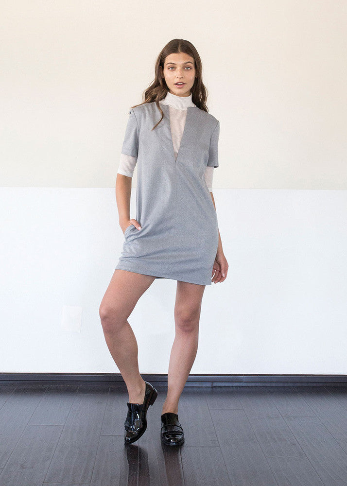 SALE | Annie Dress in Steel