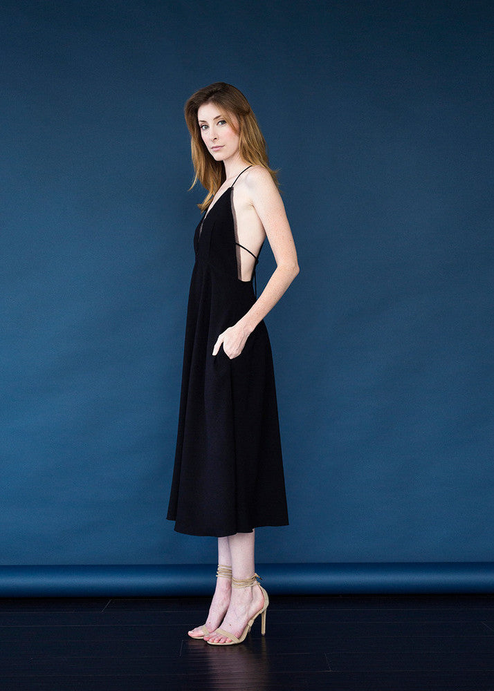 Magda Dress in Black
