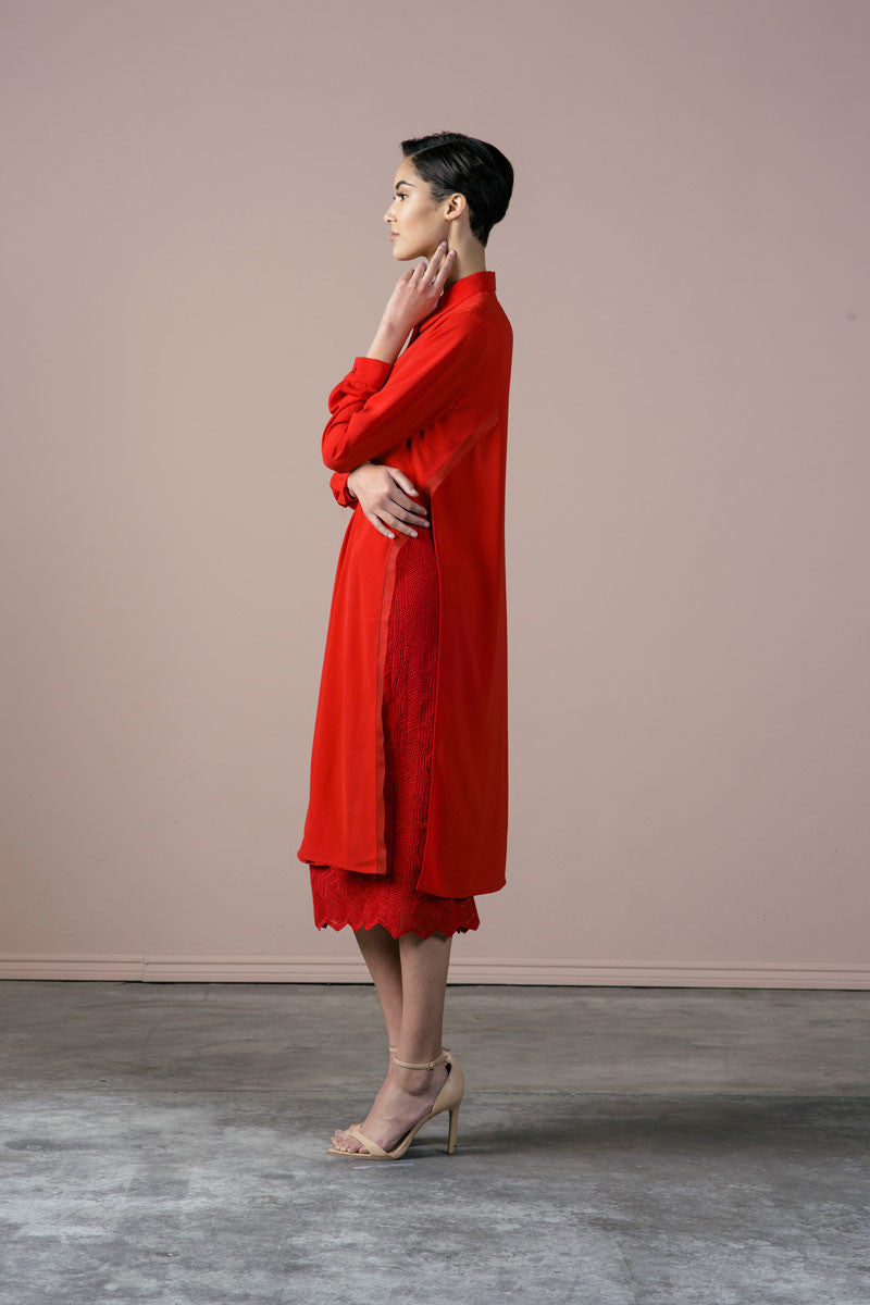 SALE | Sammie Skirt in Red